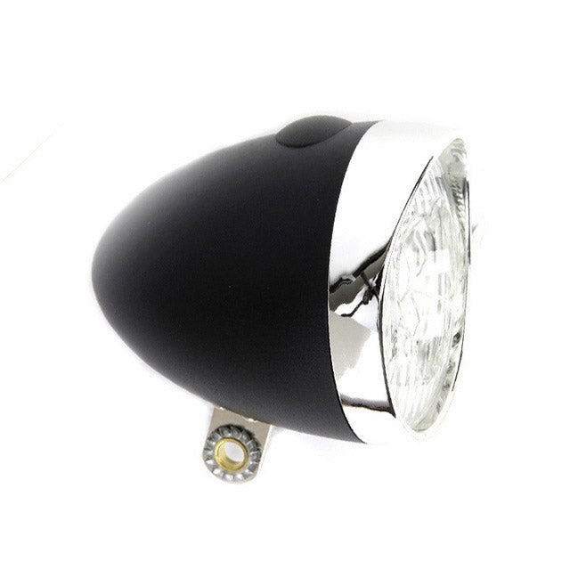 IKZI-Light Retro batt. LED koplamp zwart  1434302