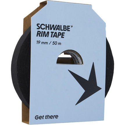 Schwalbe velglint zelfklevend 19mm/50m rol textiel