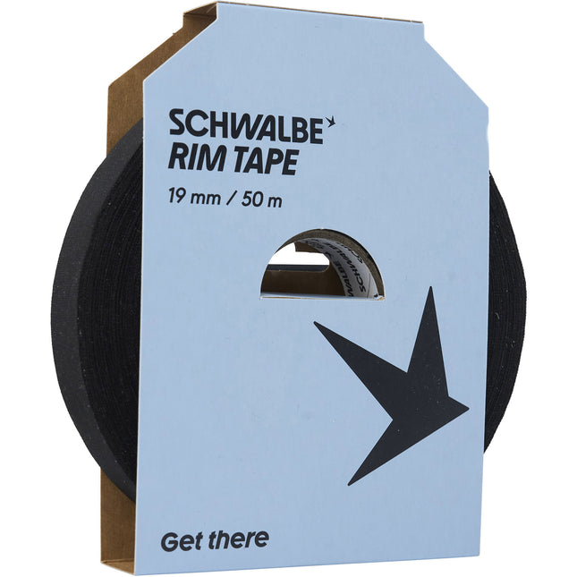 Schwalbe velglint zelfklevend 19mm/50m rol textiel