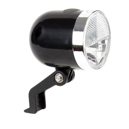 Phare avant IKZI-Light Retro noir 10 lux à piles