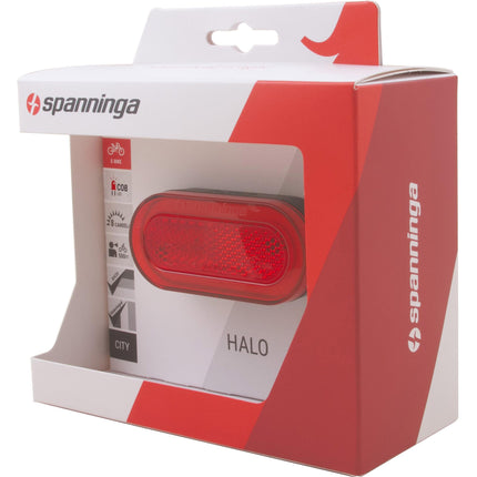Feu arrière Spanninga Halo XE porte-bagages 6-48V 50mm