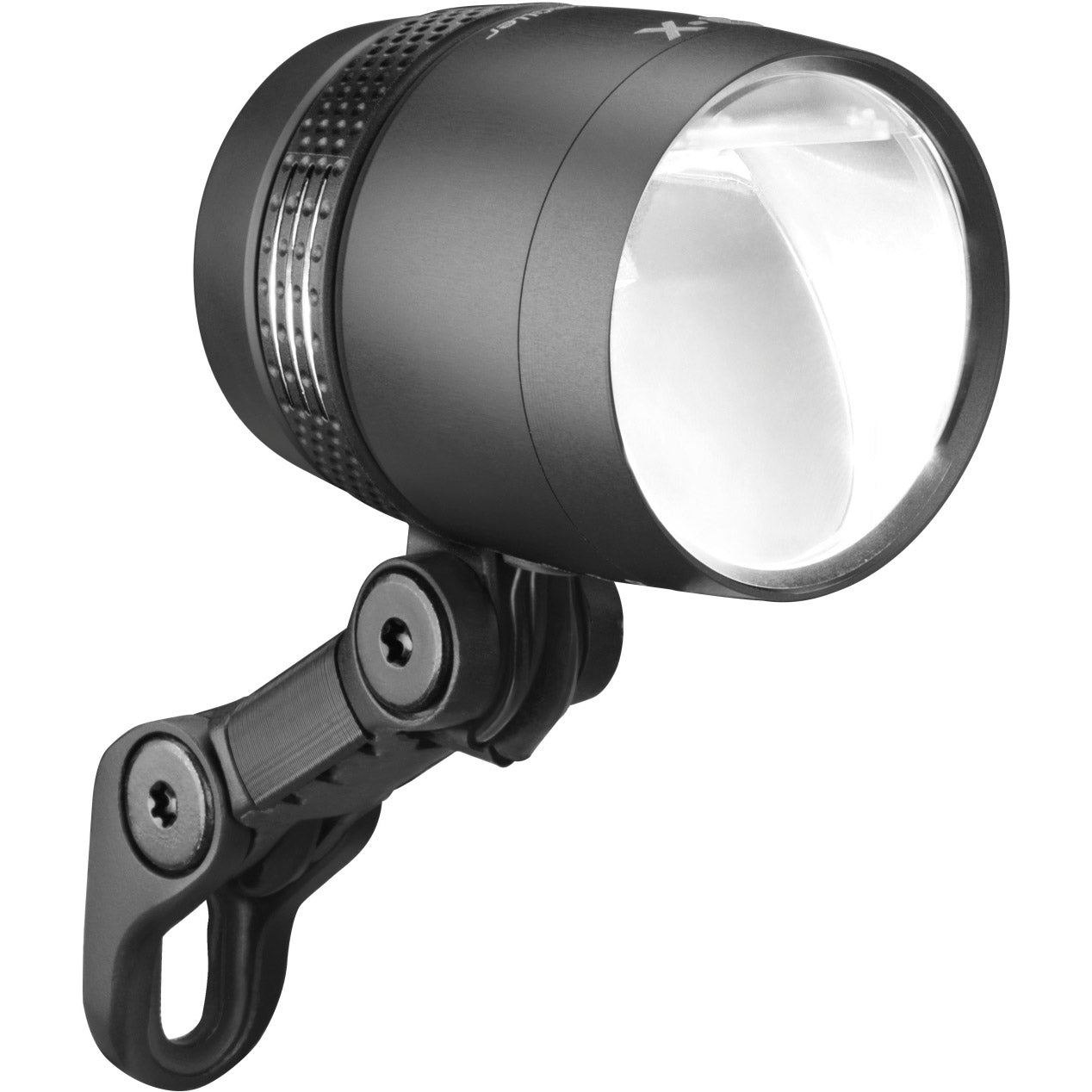 Bumm Lumotec IQ-X koplamp 100 lux naafdynamo zwart