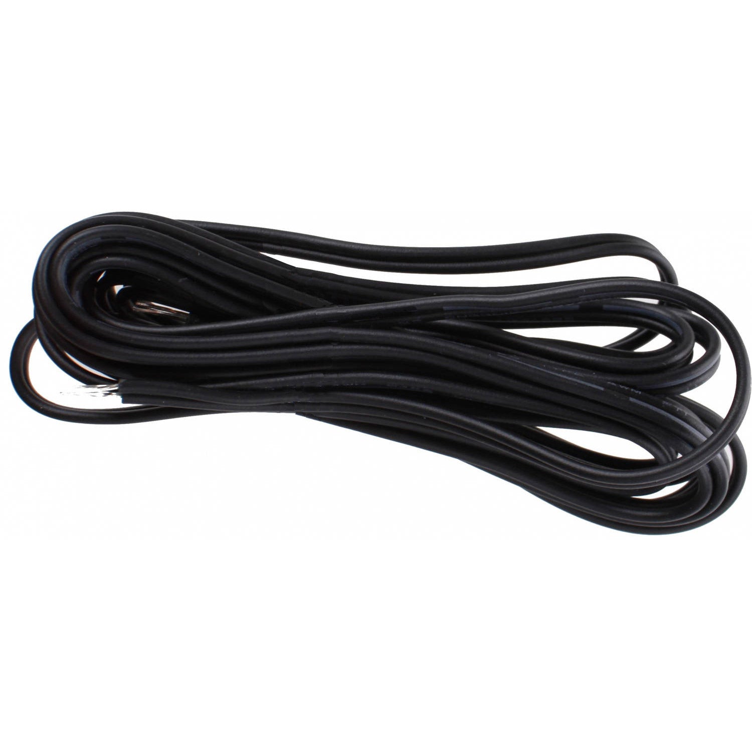 Spanninga achterlichtsnoer  2 aderig/tweeling zwart/wit