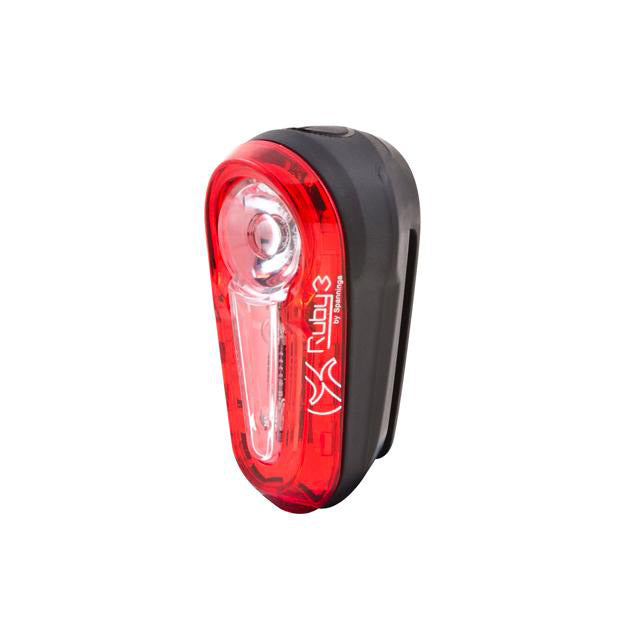 Spanninga achterlicht Ruby3 XB FLASH 3 LED incl batterijen
