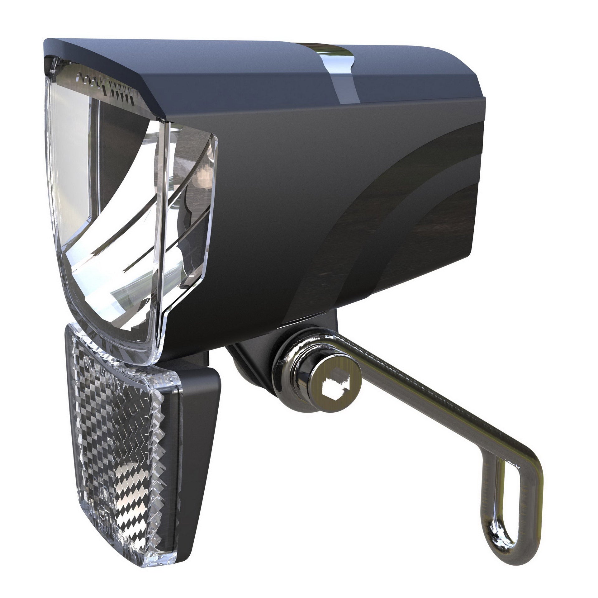 Union LED koplamp E-bike (6-44V) Spark zwart 50 Lux AM