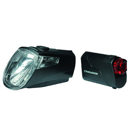 Trelock LS360 I-Go Eco 25 / LS720 verlichtingsset zwart