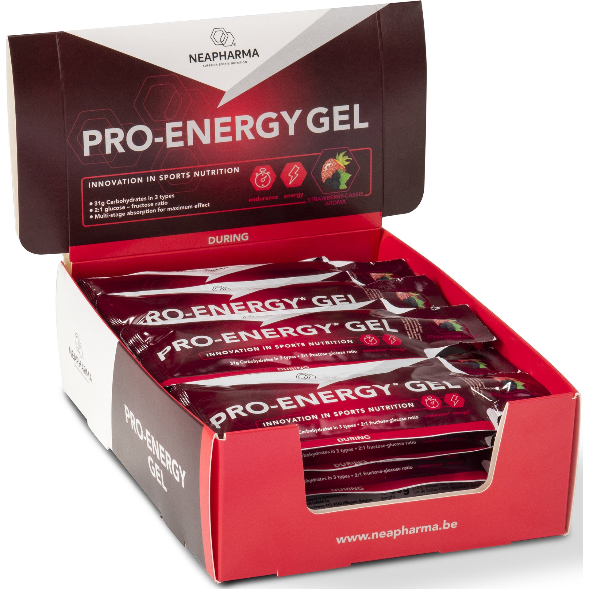 Neapharma energy gel display (25st)