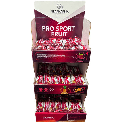 Neapharma lege toonbankdisplay met 3 etages voor sport fruits