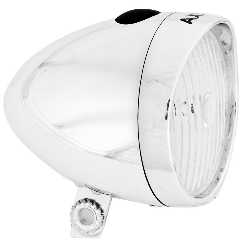 AXA koplamp Classic Switch LED batterij zilver aan/uit