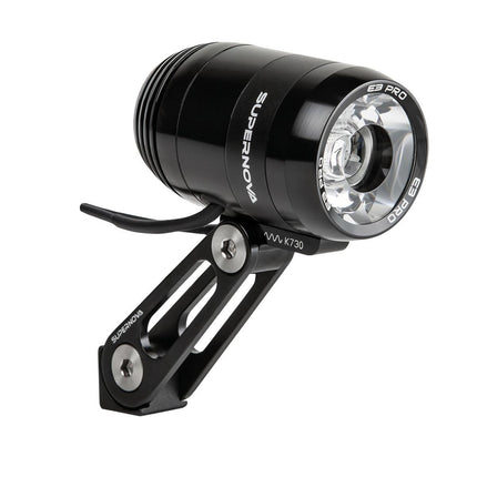 Phare dynamo Supernova E3 Pro 2, noir