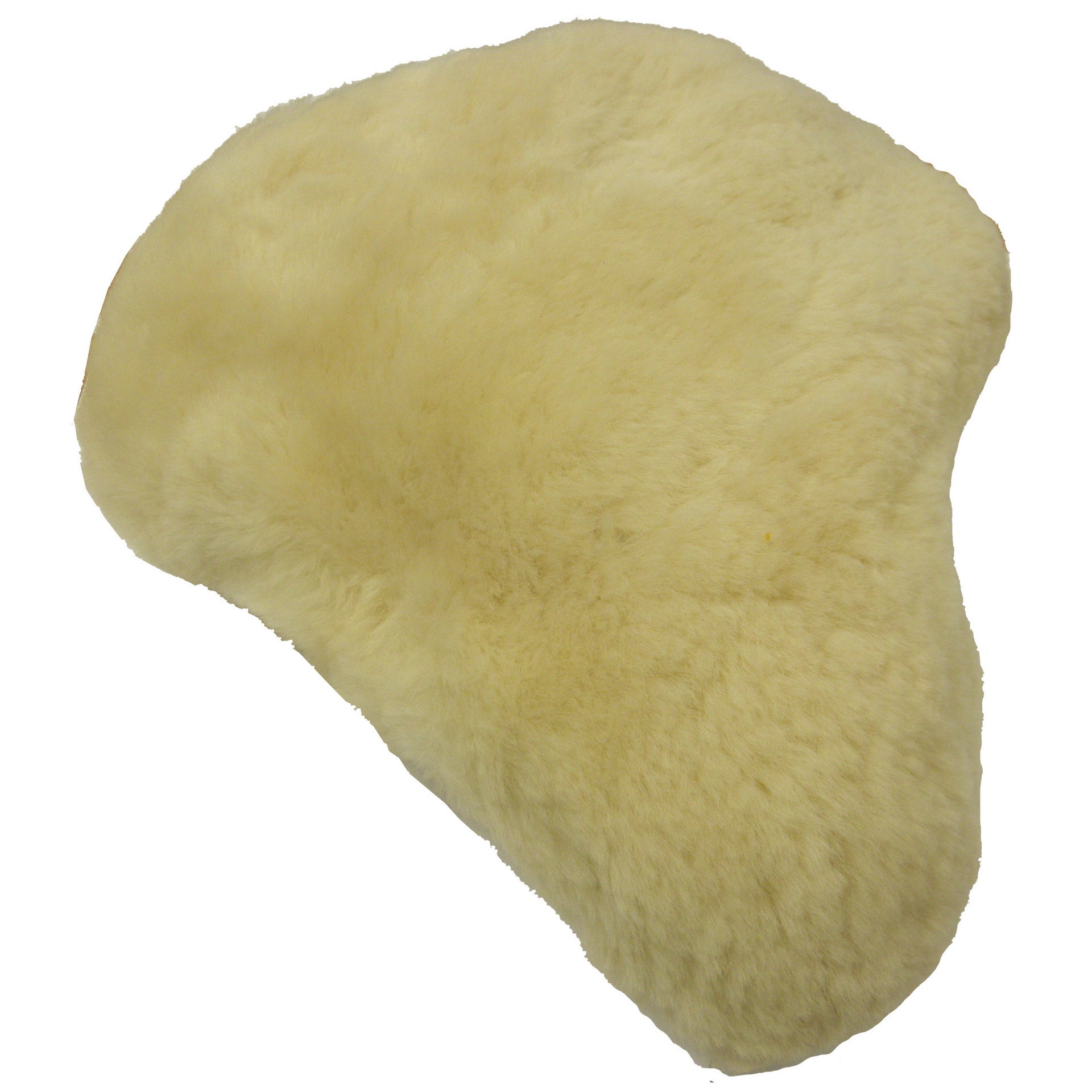 Zadeldek schapenvacht groot A-kwaliteit beige