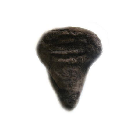 Zadeldek schapenvacht universeel grijs