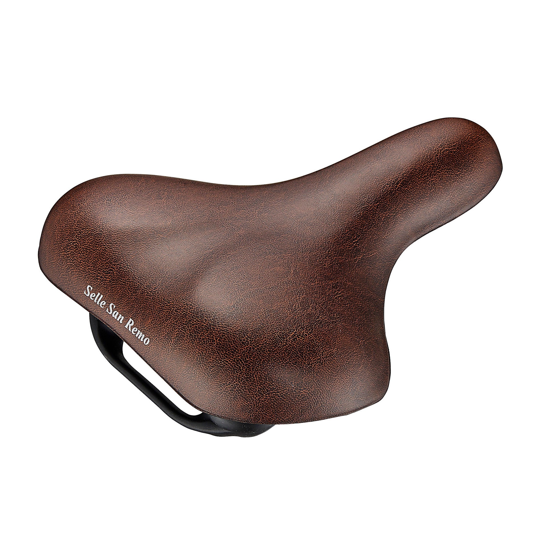Selle San Remo zadel Vienna  E-Bike bruin met handgreep