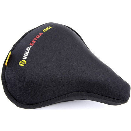 Velo saddle cover Plush with extra gel ATB black