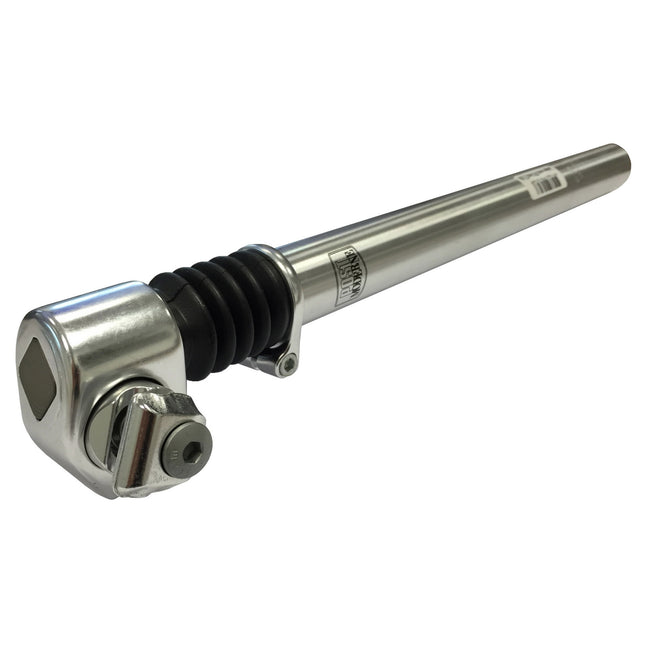 Zadelpen ATB verend Post Moderne 27.2 zilv. 2-bout