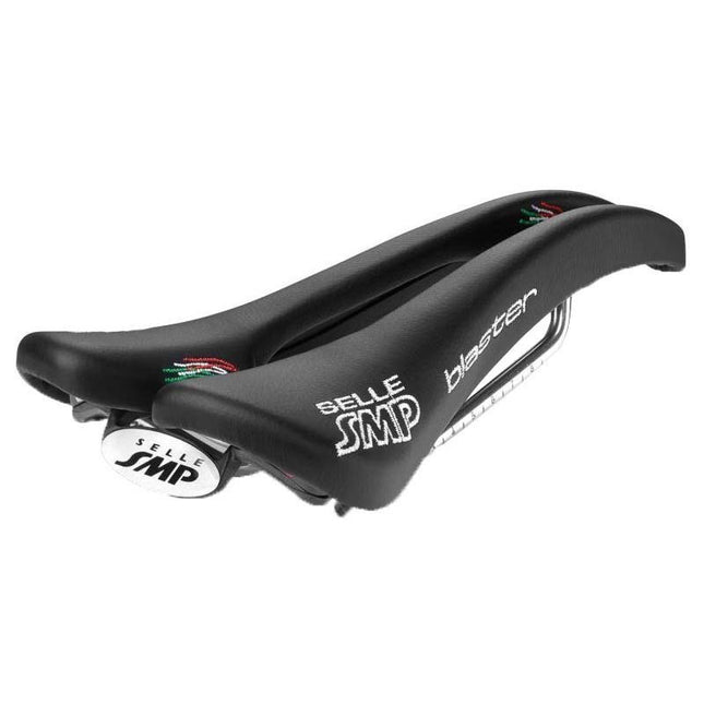 SMP zadel Pro Blaster zwart met RVS rail