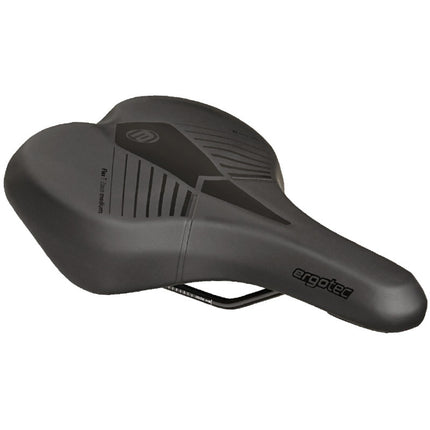 Ergotec zadel Comfort M soft 265 x 190mm PU zwart