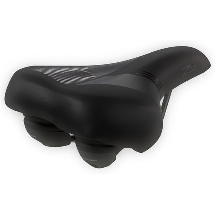 Monte Grappa saddle Ziva Plus Skay black elastomer