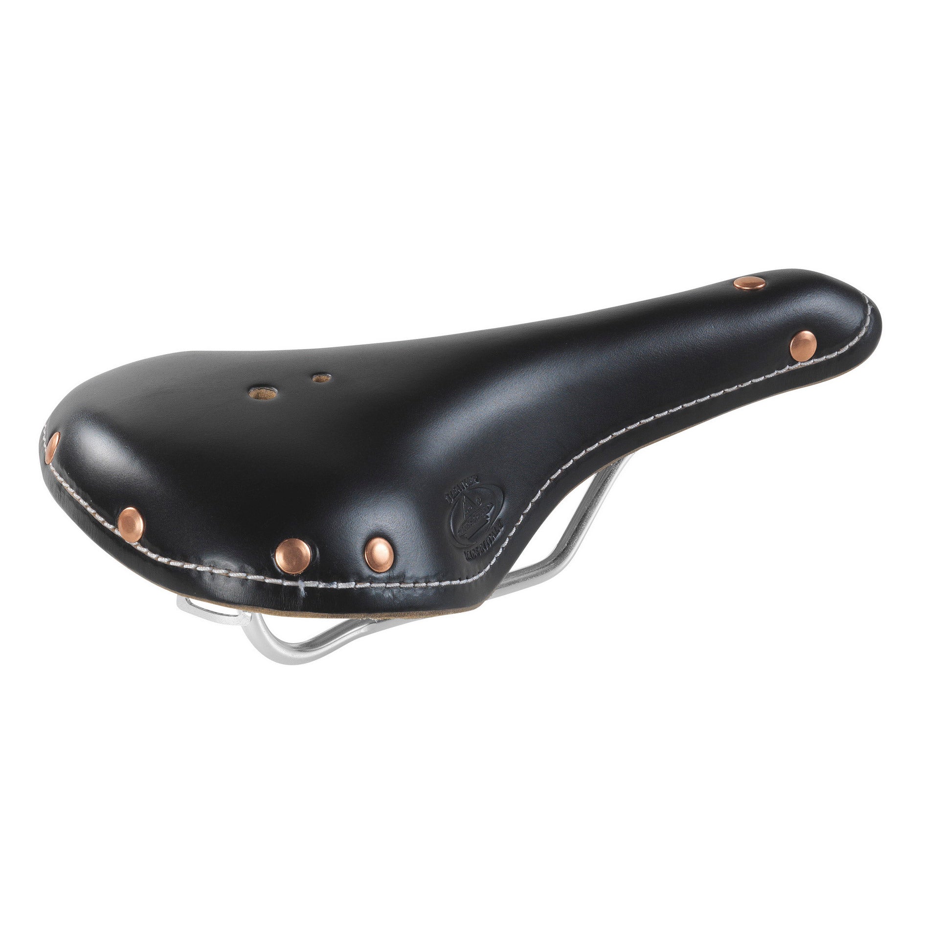 Monte Grappa zadel Old Frontiers sport leer zwart
