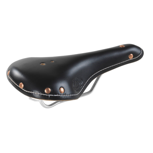 Monte Grappa zadel Old Frontiers sport leer zwart