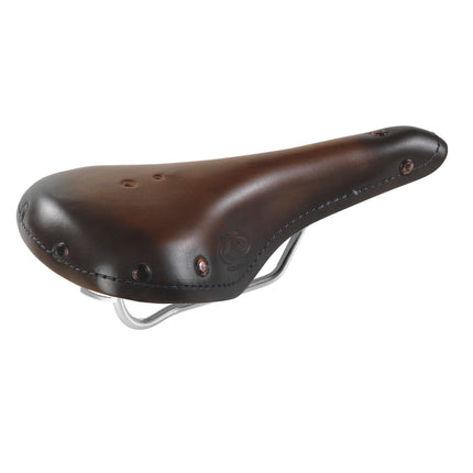 Monte Grappa zadel Old Frontiers sport leer D-bruin