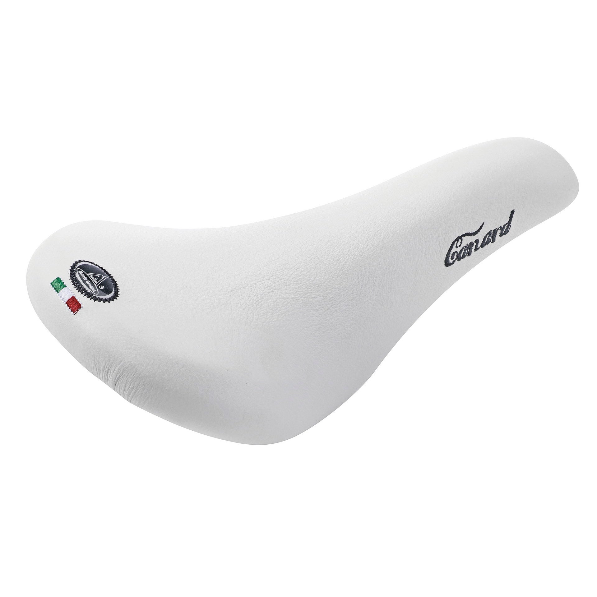Monte Grappa zadel  Canard leer wit