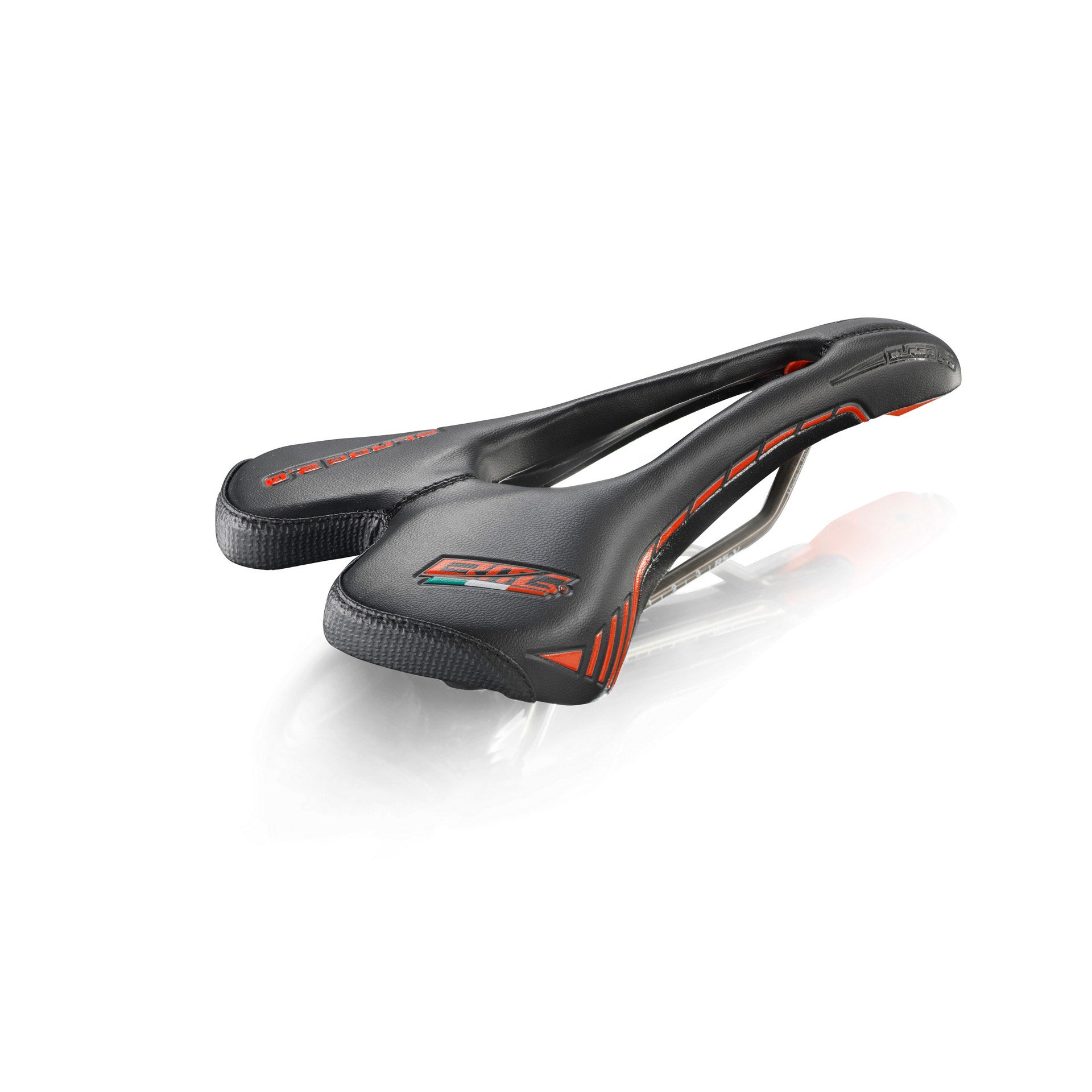 Monte Grappa zadel BMG BLADE 2.0 zwart/rood
