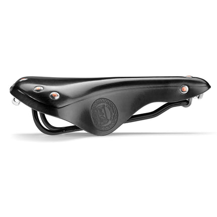 Selle Italia zadel Epoca Vintage leder zwart