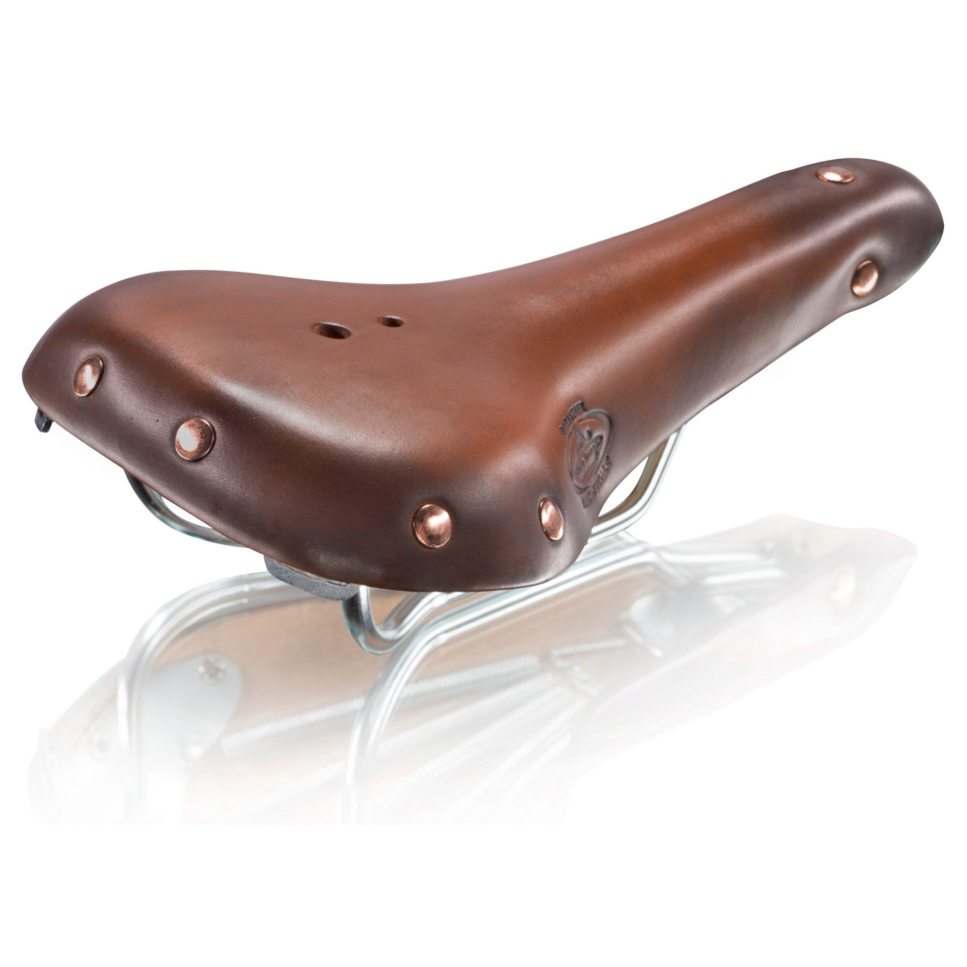 Monte Grappa zadel  Sport oud leer Charleston