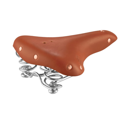 Monte Grappa saddle soft leather cognac