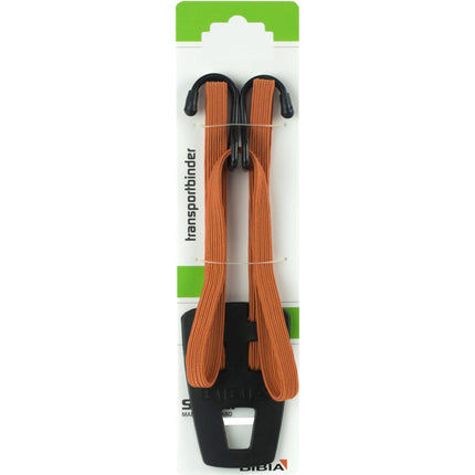 Bibia tendeur de colis transport support avant miel marron sur carte