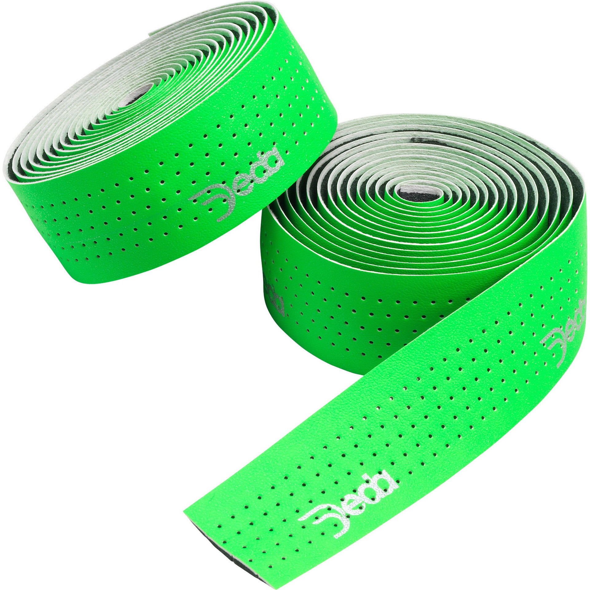Deda stuurtape geperforeerd fluo groen