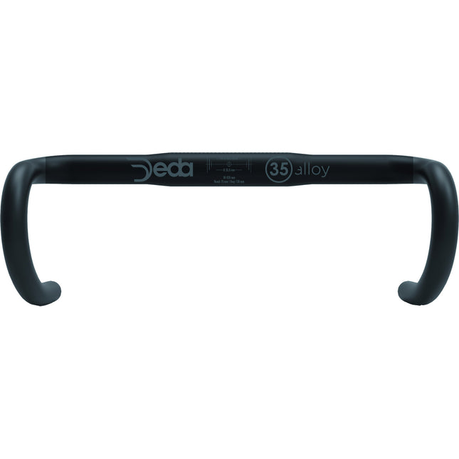 Deda stuur M35 RHM 44cm aluminium zwart