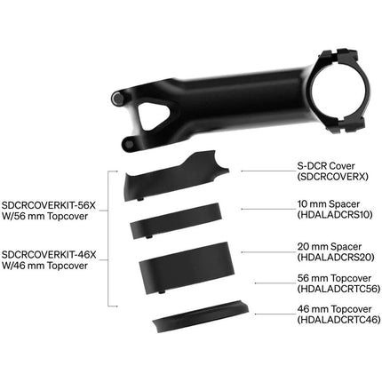 Deda headset S-DCR 56mm for Zero2 and Zero1