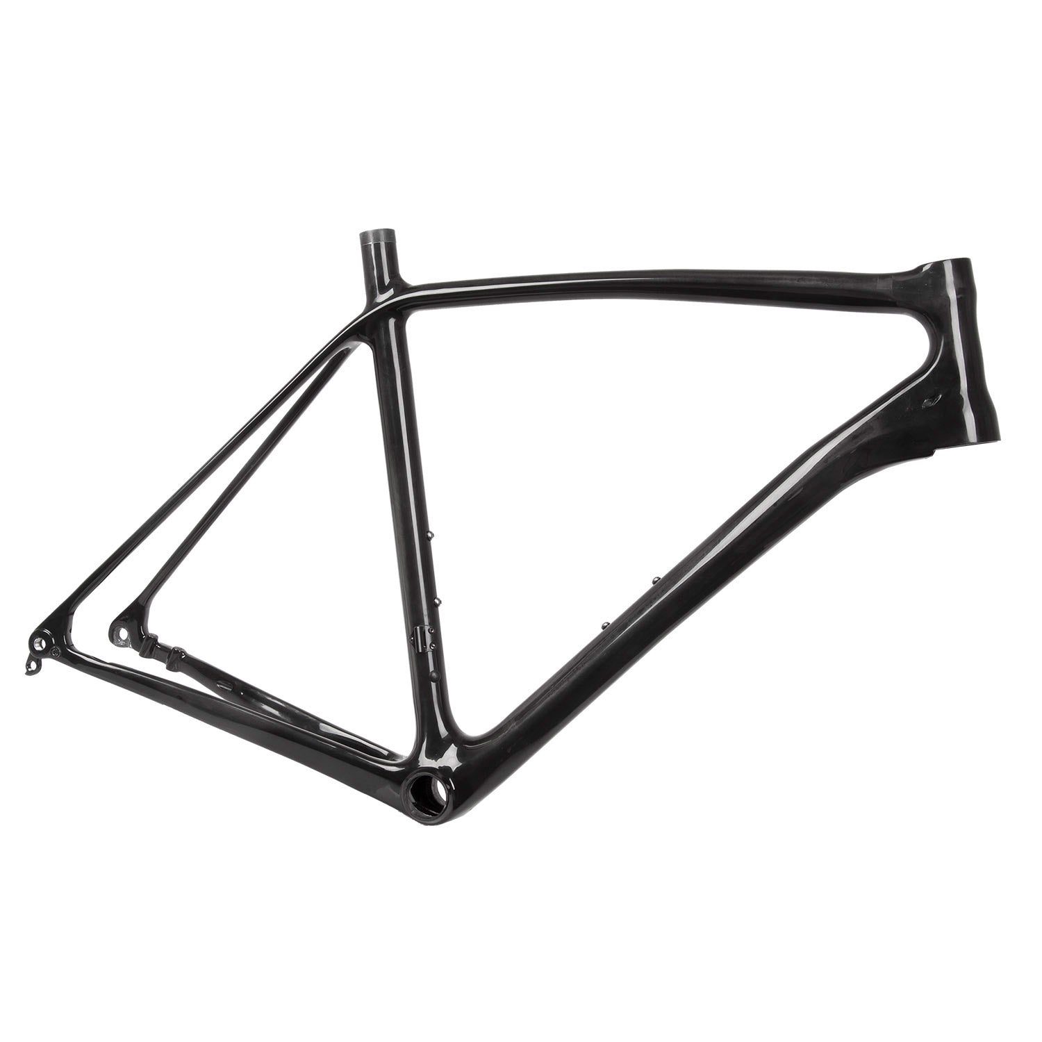 Messingschlager raceframe 700c carbon ongelakt 61cm schijf