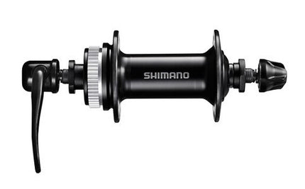 Shimano voornaaf Ques 36Gaats zwart centerlock