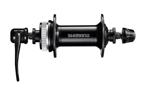 Shimano voornaaf Ques 36Gaats zwart centerlock