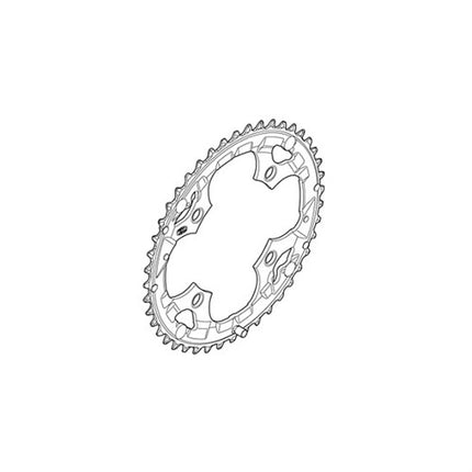 Shimano BLAD 44T 9V Deore ZWART Y1GX060