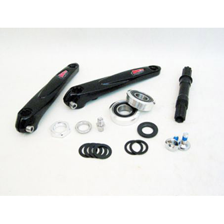 Haro 96605 crankstel Forged Cromo 3pc 175mm zwart