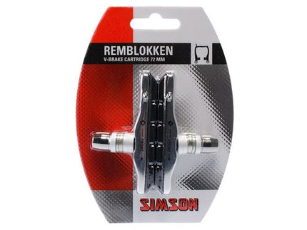 Simson Remschoenen V-Brake cartridge 72mm