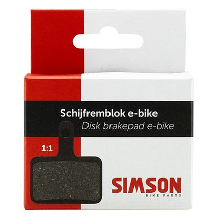 Simson Schijfremblokken E-Bike Shimano Tektro