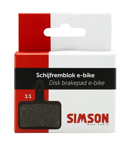 Simson Schijfremblokken E-Bike Shimano Tektro