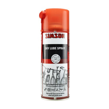 Simson Dry Lube Spray 400ml (vervanger teflon / PTFE)