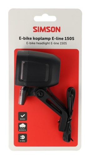 Simson Aurora koplamp E-line 150S
