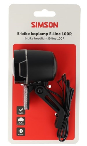 Simson Aurora koplamp E-line 100R