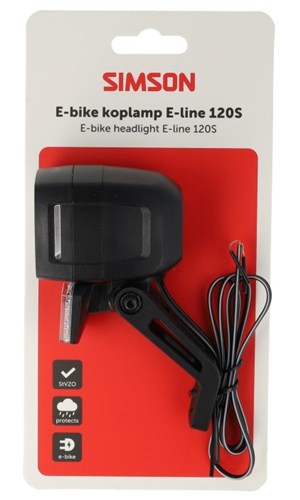 Simson Aurora koplamp E-line 120S