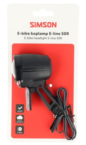 Simson Aurora koplamp E-line 50R