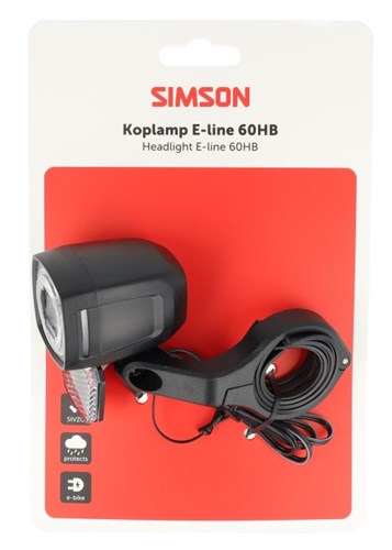 Simson Aurora koplamp E-line 60HB
