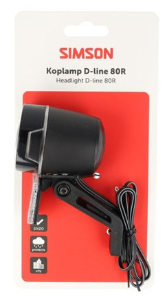 Simson Aurora koplamp D-line 80R