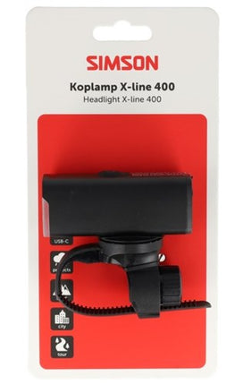 Simson Aurora koplamp X-line 400
